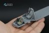 Quinta Studio QD48629 Mi-35 3D-Printed & coloured Interior on decal paper (Trumpeter) 1/48